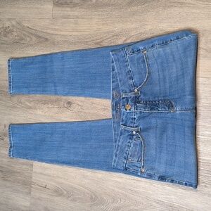 sac951🧵Seven7 Tummy Less High Rise Skinny Woman’s Size 12 Denim Jeans